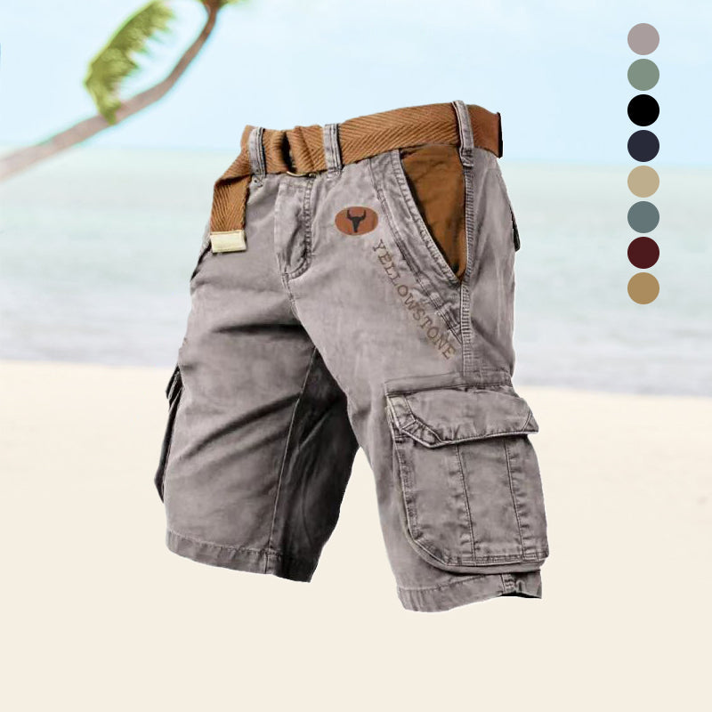 Ethan - Multifunctionele Cargo Shorts voor Heren