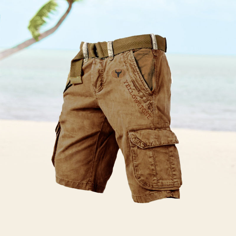 Ethan - Multifunctionele Cargo Shorts voor Heren