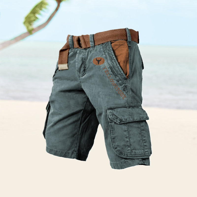 Ethan - Multifunctionele Cargo Shorts voor Heren
