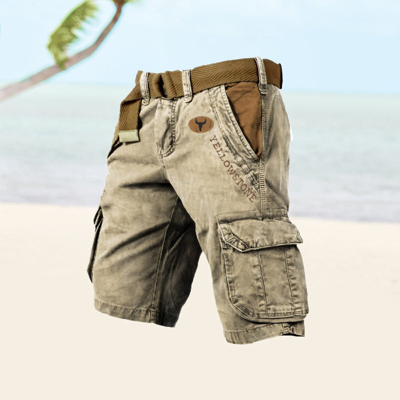 Ethan - Multifunctionele Cargo Shorts voor Heren