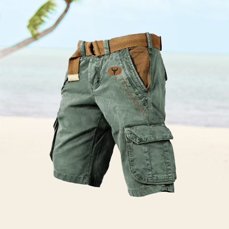 Ethan - Multifunctionele Cargo Shorts voor Heren