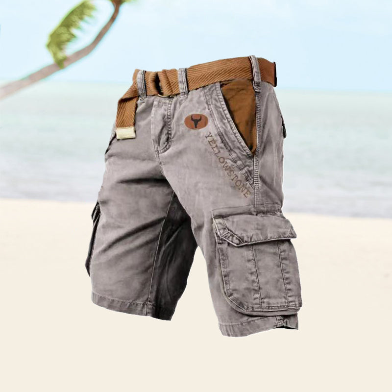 Ethan - Multifunctionele Cargo Shorts voor Heren