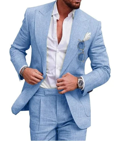 Milton – Elegant linnen pak