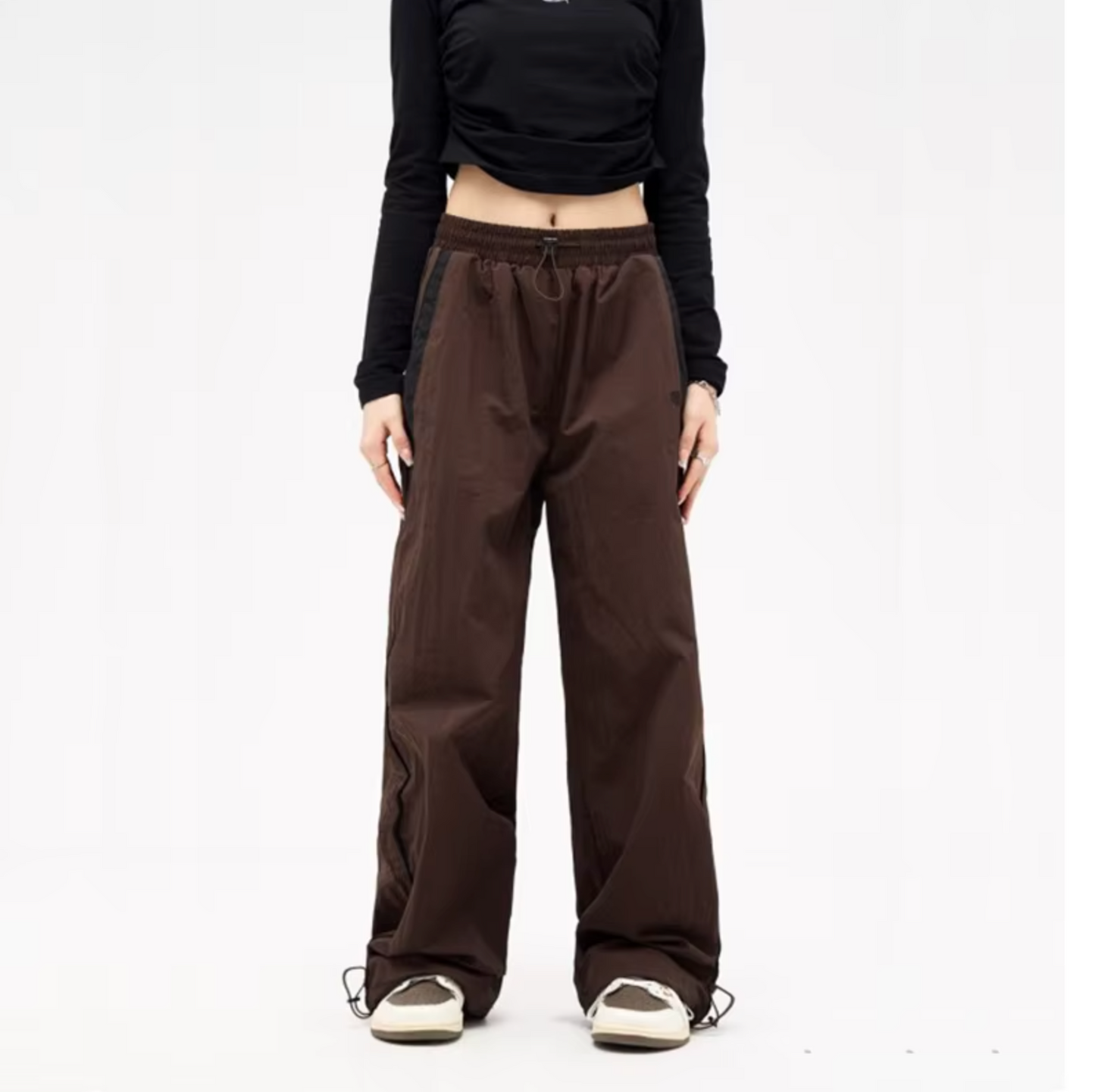 Kera – Katoenen joggingbroek met wijde pijpen