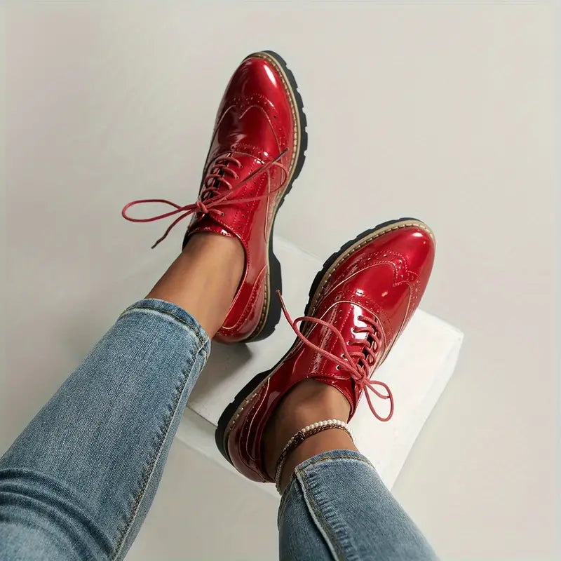Ninette – Glanzende leren schoenen