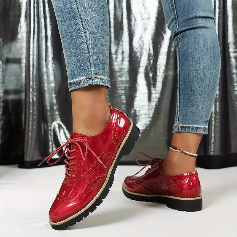 Ninette – Glanzende leren schoenen