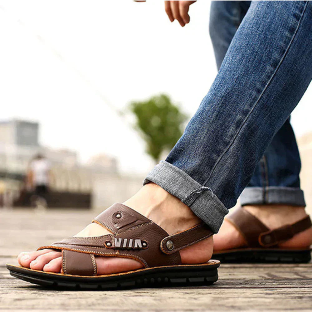 Xanadia – Hoge kwaliteit leren sandalen voor heren
