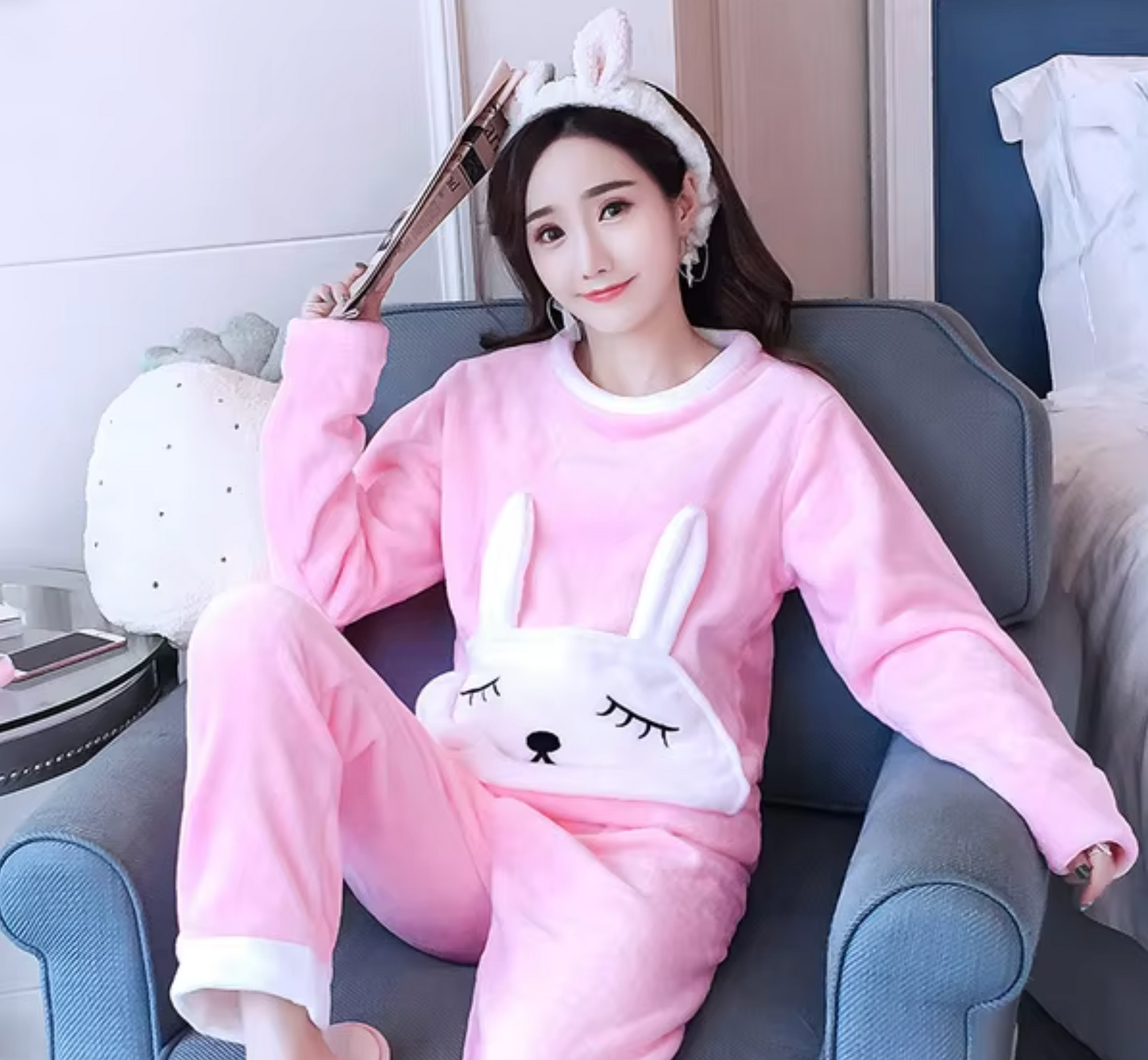 Ermina - Fleece pyjamaset