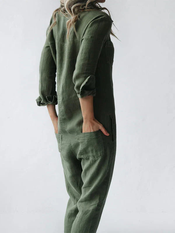Serah – Linnen jumpsuit