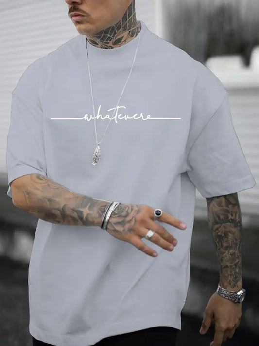 Caleb - Heren T-shirt met ronde hals