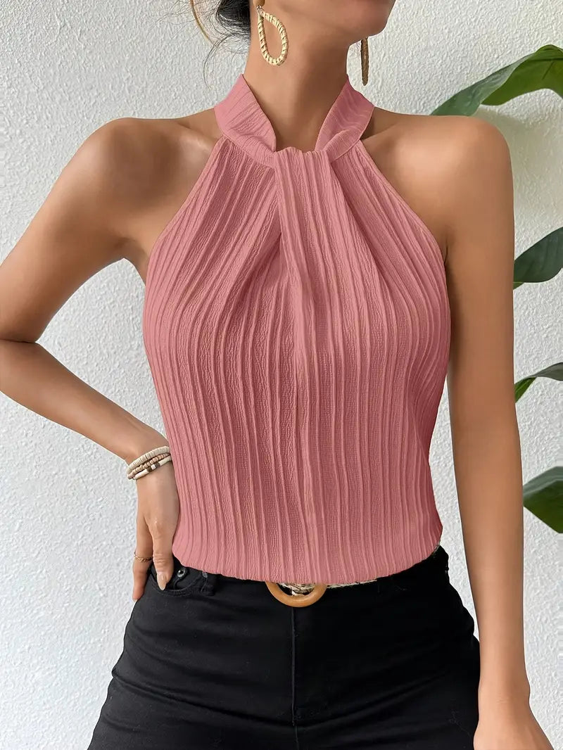 Drusilla – Elegante haltertop