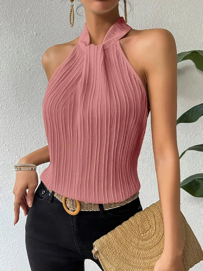 Drusilla – Elegante haltertop