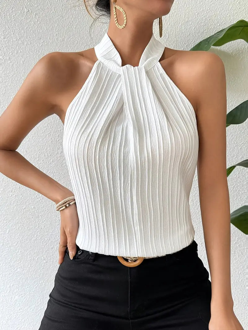 Drusilla – Elegante haltertop