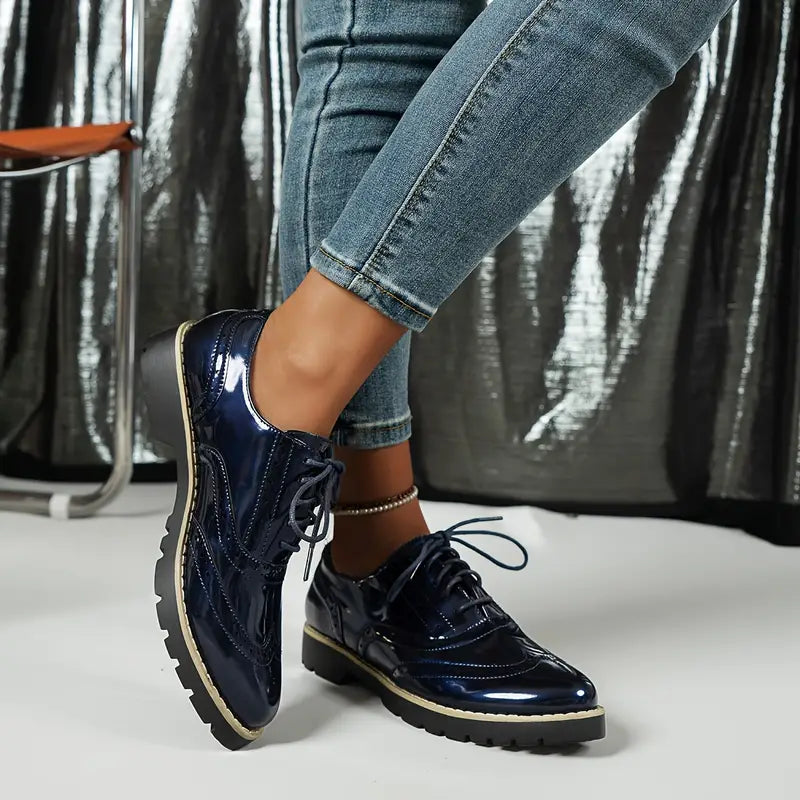 Ninette – Glanzende leren schoenen