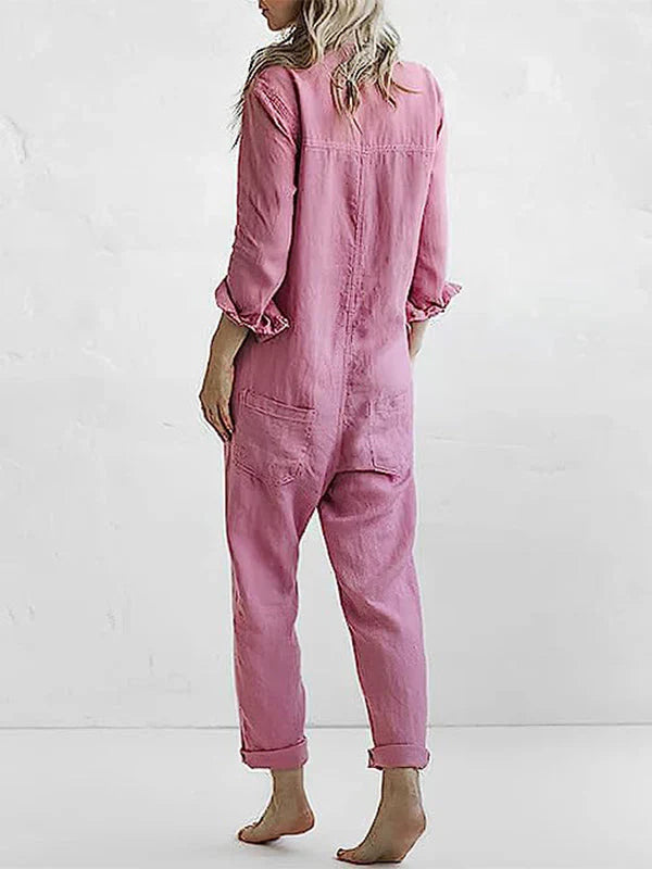 Serah – Linnen jumpsuit