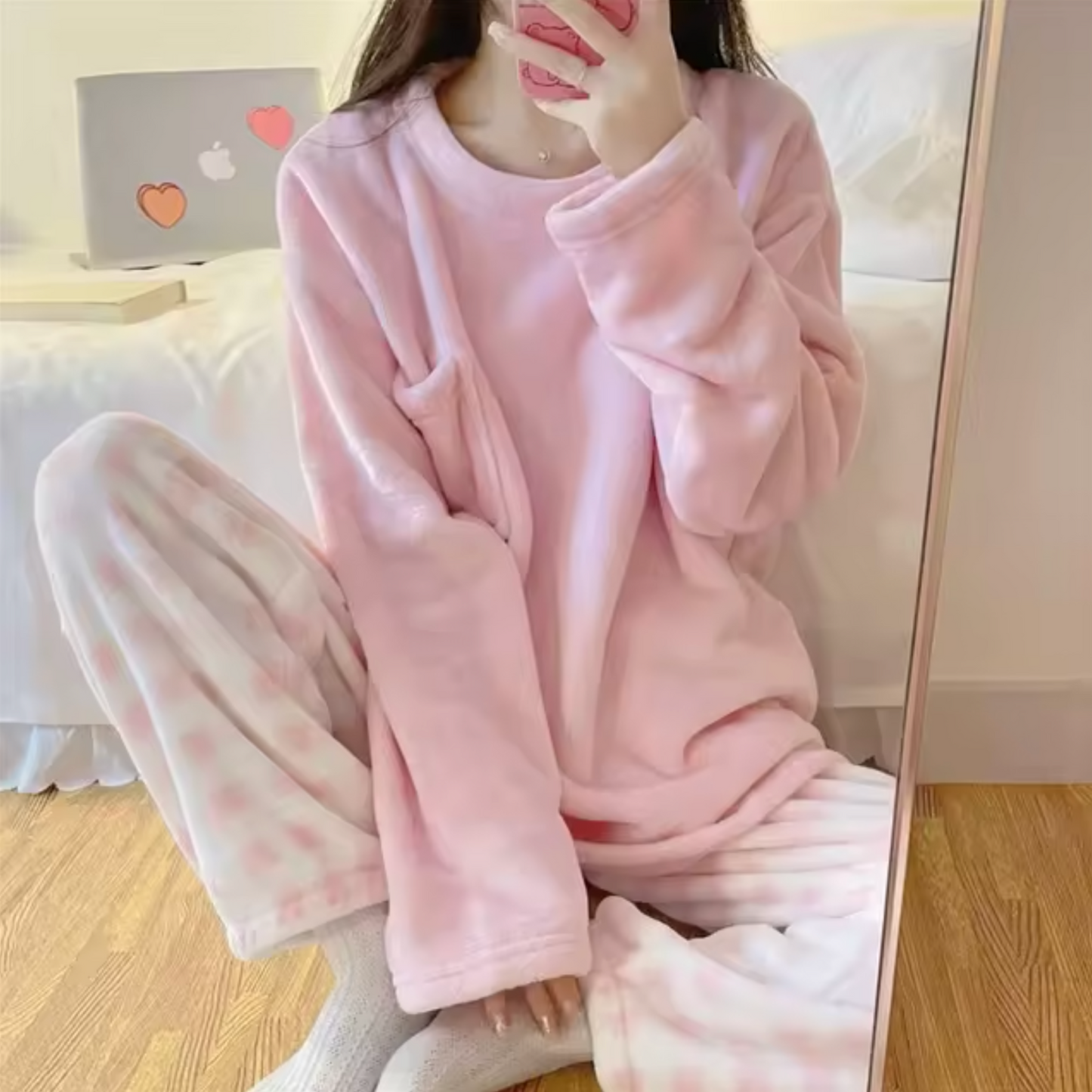 Ermina - Fleece pyjamaset