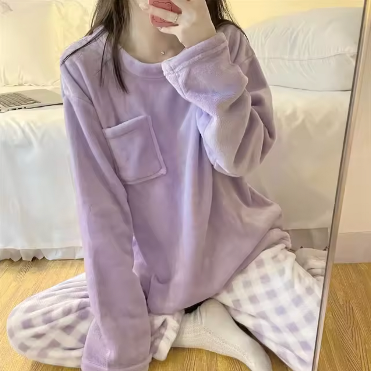 Ermina - Fleece pyjamaset