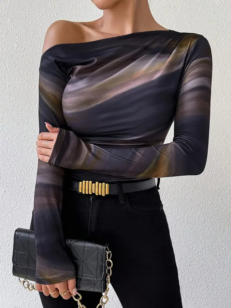 Mello – Elegante off-shoulder top