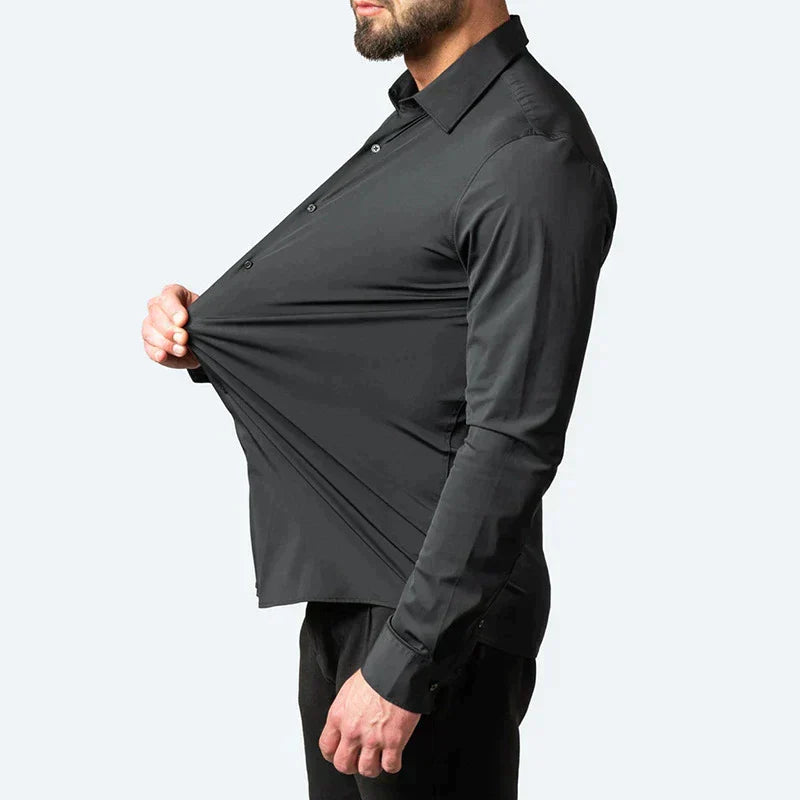 Alex - Comfortabel overhemd voor heren met super stretch