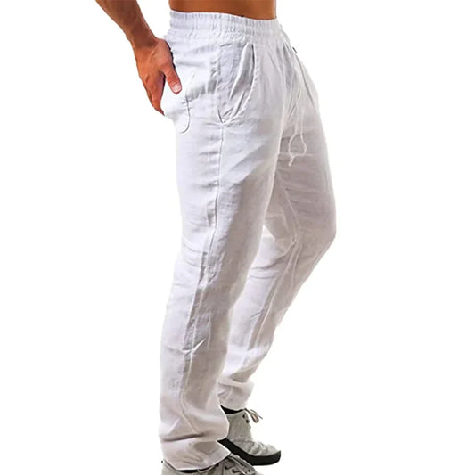 Connor – Lichte linnen broek