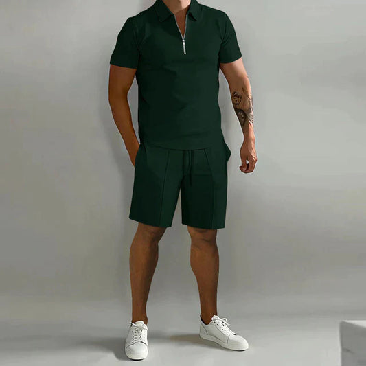 Lorenzo - Luxe polo en short zomerset voor heren