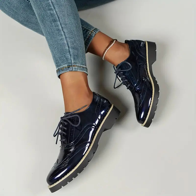 Ninette – Glanzende leren schoenen