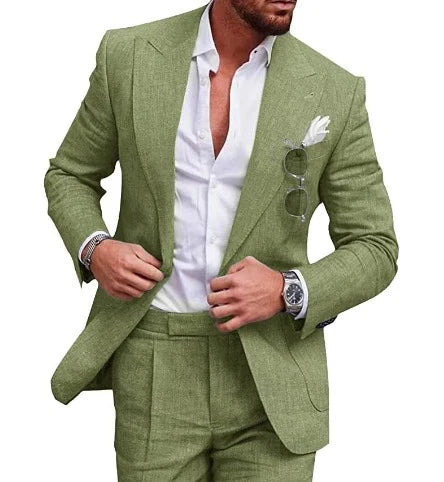 Milton – Elegant linnen pak